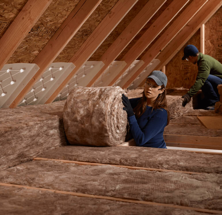 Isolation des combles pour 1 euro